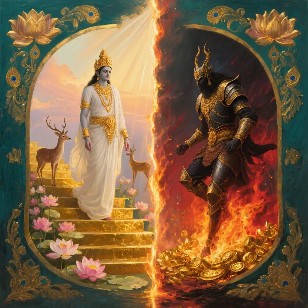 The Yoga of the Divine and Demonic Natures